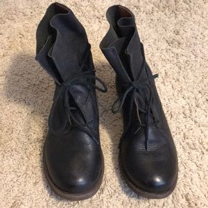 Black Lucky Brand Moto Boots